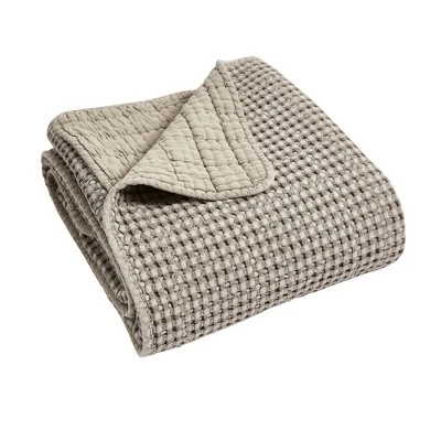Mills Waffle Quilted Throw - Levtex Home 8 Mills Waffle Quilted Throw - Levtex Home - Image 8