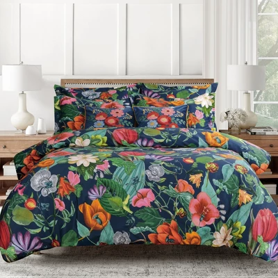 Bellara Navy Euro Sham Set Of 2 - Levtex Home 2 Bellara Navy Euro Sham Set Of 2 - Levtex Home - Image 2