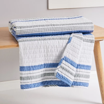 St. Bart Throw - One Quilted Throw - Levtex Home 1 St. Bart Throw - One Quilted Throw - Levtex Home