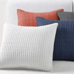 Mills Waffle Adobe Square Pillow - Levtex Home -CozyNest Sales Store GUEST 100fd924 7dab 4884 9a17 34e57e0ab590