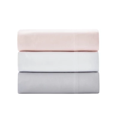 White Sateen King 4pc Sheet Set - Levtex Home 2 White Sateen King 4pc Sheet Set - Levtex Home - Image 2