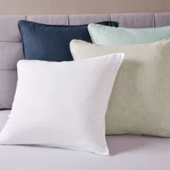 100% Linen - Square Decorative Pillow Cover Set - 2pk - Levtex Home -CozyNest Sales Store GUEST 19409b5c 5790 472b 947a 72f98a405f62