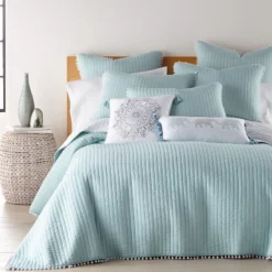 Pom Pom Blue Haze King Sham - Levtex Home -CozyNest Sales Store GUEST 1a3fa2b2 6cbb 4970 84a9 f4d8e94112d6