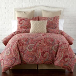 Spruce Red Duvet Set - Levtex Home 9 Spruce Red Duvet Set - Levtex Home -CozyNest Sales Store GUEST 206a7393 6bf8 48c1 903c dcc0c5177811