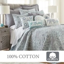 Tania Quilt And Pillow Sham Set - Levtex Home 9 Tania Quilt And Pillow Sham Set - Levtex Home -CozyNest Sales Store GUEST 23f53527 0521 45d2 9b34 7e0c2573f58f