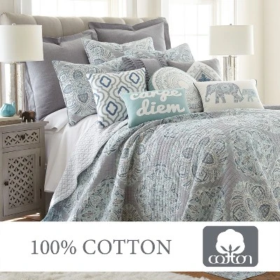 Tania Quilt And Pillow Sham Set - Levtex Home 3 Tania Quilt And Pillow Sham Set - Levtex Home - Image 3