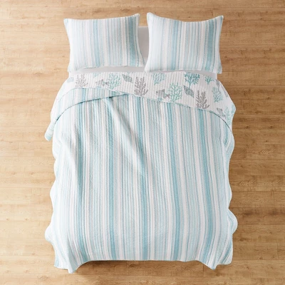 Cape Coral Quilt And Pillow Sham Set - Levtex Home 4 Cape Coral Quilt And Pillow Sham Set - Levtex Home - Image 4