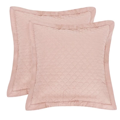 Austin Linen Blend Euro Sham Set Of 2 - Levtex Home 9 Austin Linen Blend Euro Sham Set Of 2 - Levtex Home - Image 9