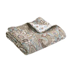 Kassandra Medallion Quilted Throw - Levtex Home -CozyNest Sales Store GUEST 2caab40f ca1e 4503 ad8f 116c37d4d8f8