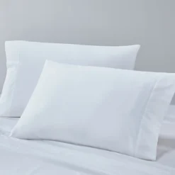 White Sateen Twin-XL 3pc Sheet Set - Levtex Home