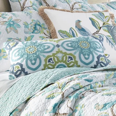 Cressida Medallion Decorative Pillow - Levtex Home 1 Cressida Medallion Decorative Pillow - Levtex Home