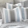 Provincetown King Sham - Grey, Blue, White - Levtex Home
