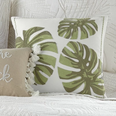 Palmira Palm Decorative Pillow - Levtex Home 1 Palmira Palm Decorative Pillow - Levtex Home