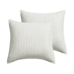 Mills Waffle Euro Sham Set Of 2 - Levtex Home -CozyNest Sales Store GUEST 471d5d23 e773 4d1e b34b afd08eb13937