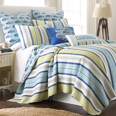 Bayport Quilt Set - Multicolor - Levtex Home 7 Bayport Quilt Set - Multicolor - Levtex Home - Image 7