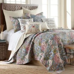 Calafel Floral Quilt And Pillow Sham Set - Levtex Home 9 Calafel Floral Quilt And Pillow Sham Set - Levtex Home -CozyNest Sales Store GUEST 5e4d0362 5ee6 46fd 8ab5 ad4f53c74d6f