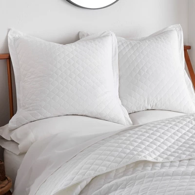 Austin Linen Blend Euro Sham Set Of 2 - Levtex Home 1 Austin Linen Blend Euro Sham Set Of 2 - Levtex Home