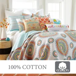 Mayla Medallion Quilt And Pillow Sham Set - Levtex Home 9 Mayla Medallion Quilt And Pillow Sham Set - Levtex Home -CozyNest Sales Store GUEST 6e54a96b d6af 4b3d 8915 a891c6cb91bd