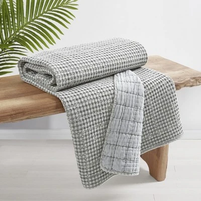 Mills Waffle Quilted Throw - Levtex Home 1 Mills Waffle Quilted Throw - Levtex Home