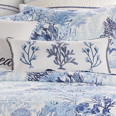 Reef Dream - Reef Poms Pillow - Levtex Home 1 Reef Dream - Reef Poms Pillow - Levtex Home