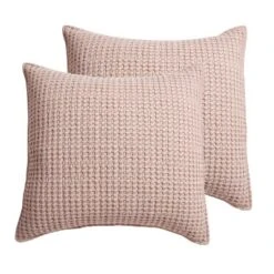 Mills Waffle Euro Sham Set Of 2 - Levtex Home -CozyNest Sales Store GUEST 8f108c18 2c45 4cdb 9782 11c28e0399a1