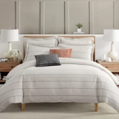 Leo Stripe Black Euro Sham Set Of 2 - Levtex Home -CozyNest Sales Store GUEST 912cd22d 34c1 4af6 ab62 ff18da05a1c6