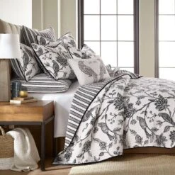 Tanzie Black Quilt Set - Black & White - Levtex Home -CozyNest Sales Store GUEST 970d5aec 5914 491f 833d 0412d6c1772f
