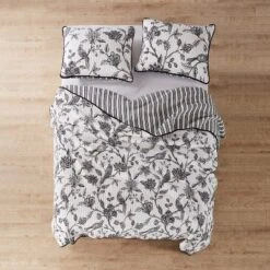 Tanzie Black Quilt Set - Black & White - Levtex Home -CozyNest Sales Store GUEST 9aff898b b94a 43e5 b951 59f4e40828f4
