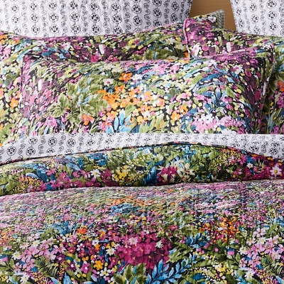 Basel Floral Quilt And Pillow Sham Set - Levtex Home 2 Basel Floral Quilt And Pillow Sham Set - Levtex Home - Image 2