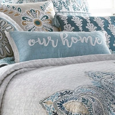 Wentworth Our Home Decorative Pillow - Levtex Home 1 Wentworth Our Home Decorative Pillow - Levtex Home