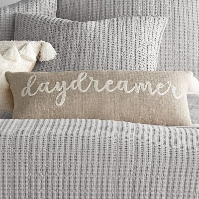 Mills Waffle Daydream Decorative Pillow - Levtex Home 1 Mills Waffle Daydream Decorative Pillow - Levtex Home