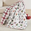 Meowy Christmas Quilted Throw - Levtex Home