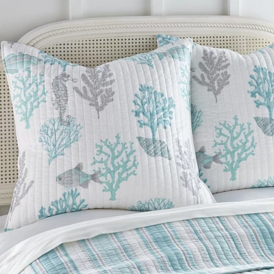 Cape Coral Euro Sham Set Of 2 - Levtex Home 1 Cape Coral Euro Sham Set Of 2 - Levtex Home