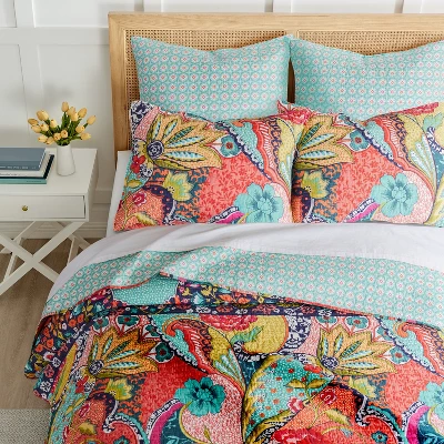 Jules Quilt And Pillow Sham Set - Levtex Home 2 Jules Quilt And Pillow Sham Set - Levtex Home - Image 2