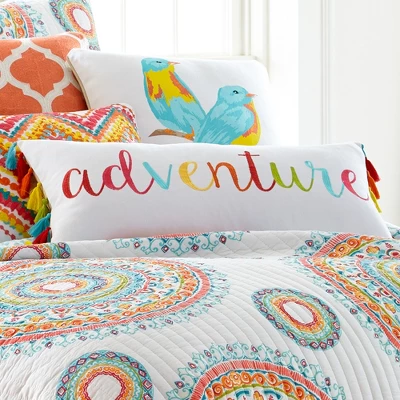 Mayla Adventure Decorative Pillow - Levtex Home 1 Mayla Adventure Decorative Pillow - Levtex Home