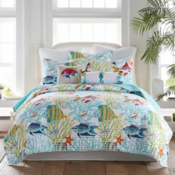 Beachwalk Quilt And Pillow Sham Set - Levtex Home 10 Beachwalk Quilt And Pillow Sham Set - Levtex Home -CozyNest Sales Store GUEST b7c14bd0 bfdb 4474 8b53 d38517a16c9d