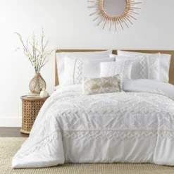Harleson - Duvet Cover Set - Cream & White - Levtex Home -CozyNest Sales Store GUEST bd99c2ff ffb0 4c7d bb27 94c4e1eda958