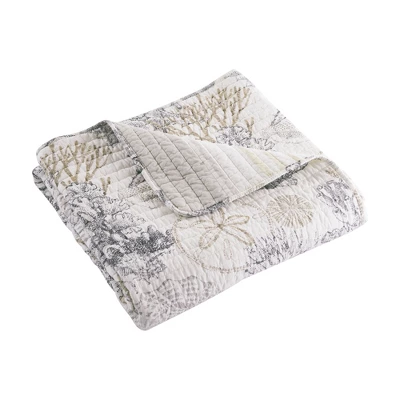Caspian Sea Quilted Throw - Levtex Home 3 Caspian Sea Quilted Throw - Levtex Home - Image 3