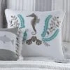 Nantucket Seahorse Decorative Pillow - Levtex Home