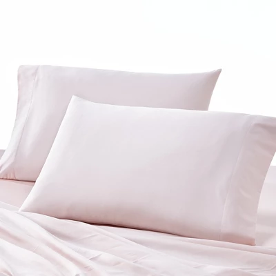 Pink Sateen Full 4pc Sheet Set - Levtex Home 1 Pink Sateen Full 4pc Sheet Set - Levtex Home