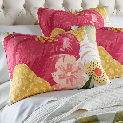 Grandiflora Quilt And Pillow Sham Set - Levtex Home 2 Grandiflora Quilt And Pillow Sham Set - Levtex Home - Image 2