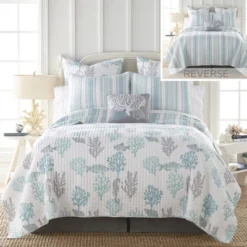 Cape Coral Quilt And Pillow Sham Set - Levtex Home 15 Cape Coral Quilt And Pillow Sham Set - Levtex Home -CozyNest Sales Store GUEST ddc1c477 7e3f 4844 913a 9b8ccb67d795