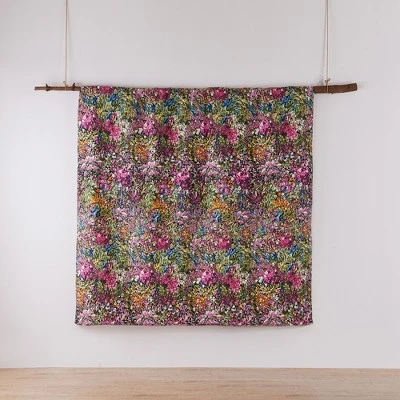 Basel Floral Quilt And Pillow Sham Set - Levtex Home 5 Basel Floral Quilt And Pillow Sham Set - Levtex Home - Image 5