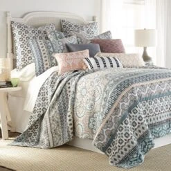 Addie Floral Quilt And Pillow Sham Set - Levtex Home -CozyNest Sales Store GUEST eb63c0d1 bc57 440d bcf4 1ee581ae8a44 1