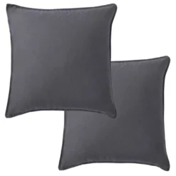 100% Linen - Square Decorative Pillow Cover Set - 2pk - Levtex Home -CozyNest Sales Store GUEST eb749c56 7362 4acf 9a65 265c5cca6f0f
