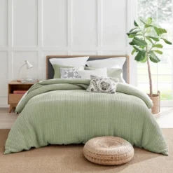 Mills Waffle Desert Sage Full/Queen Duvet Set - Levtex Home 9 Mills Waffle Desert Sage Full/Queen Duvet Set - Levtex Home -CozyNest Sales Store GUEST f5ac2aad ab4e 4be4 8dc4 81c4eb280aa2