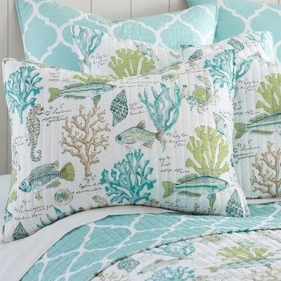 Calafel Quilt And Pillow Sham Set - Levtex Home 2 Calafel Quilt And Pillow Sham Set - Levtex Home - Image 2