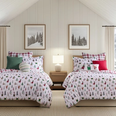 Meowy Christmas Comforter Set - Levtex Home 2 Meowy Christmas Comforter Set - Levtex Home - Image 2